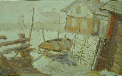 Joel Pettersson Grinden Norge oil painting art